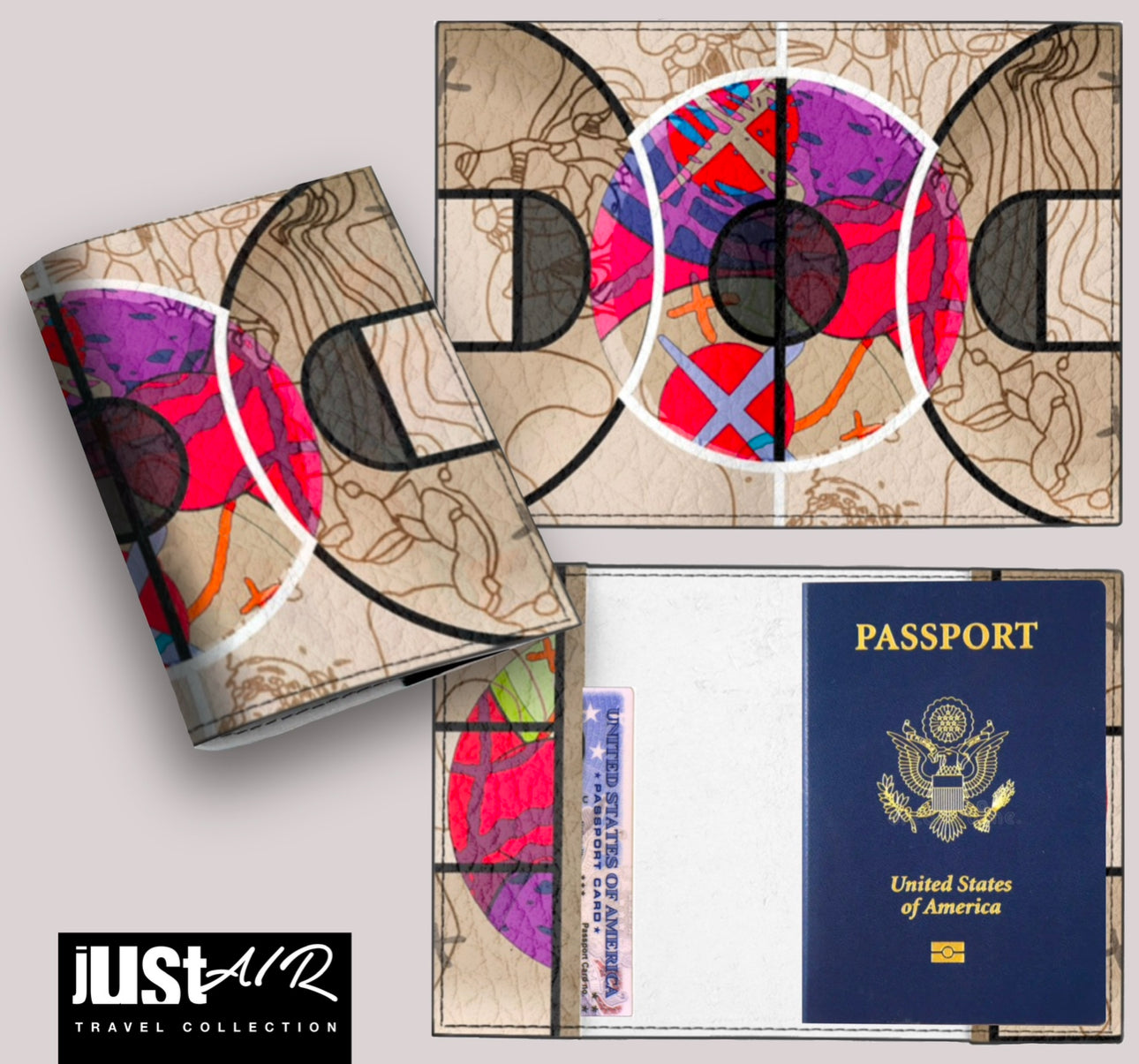 (JUST HOOP) Passport Cover
