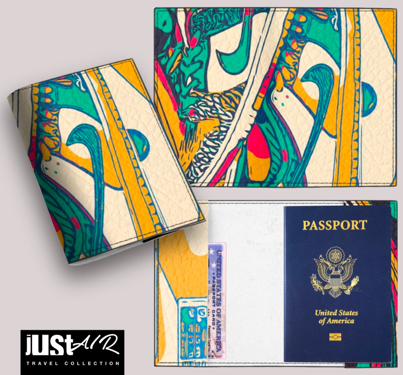 (JUST AIR) Passport Cover