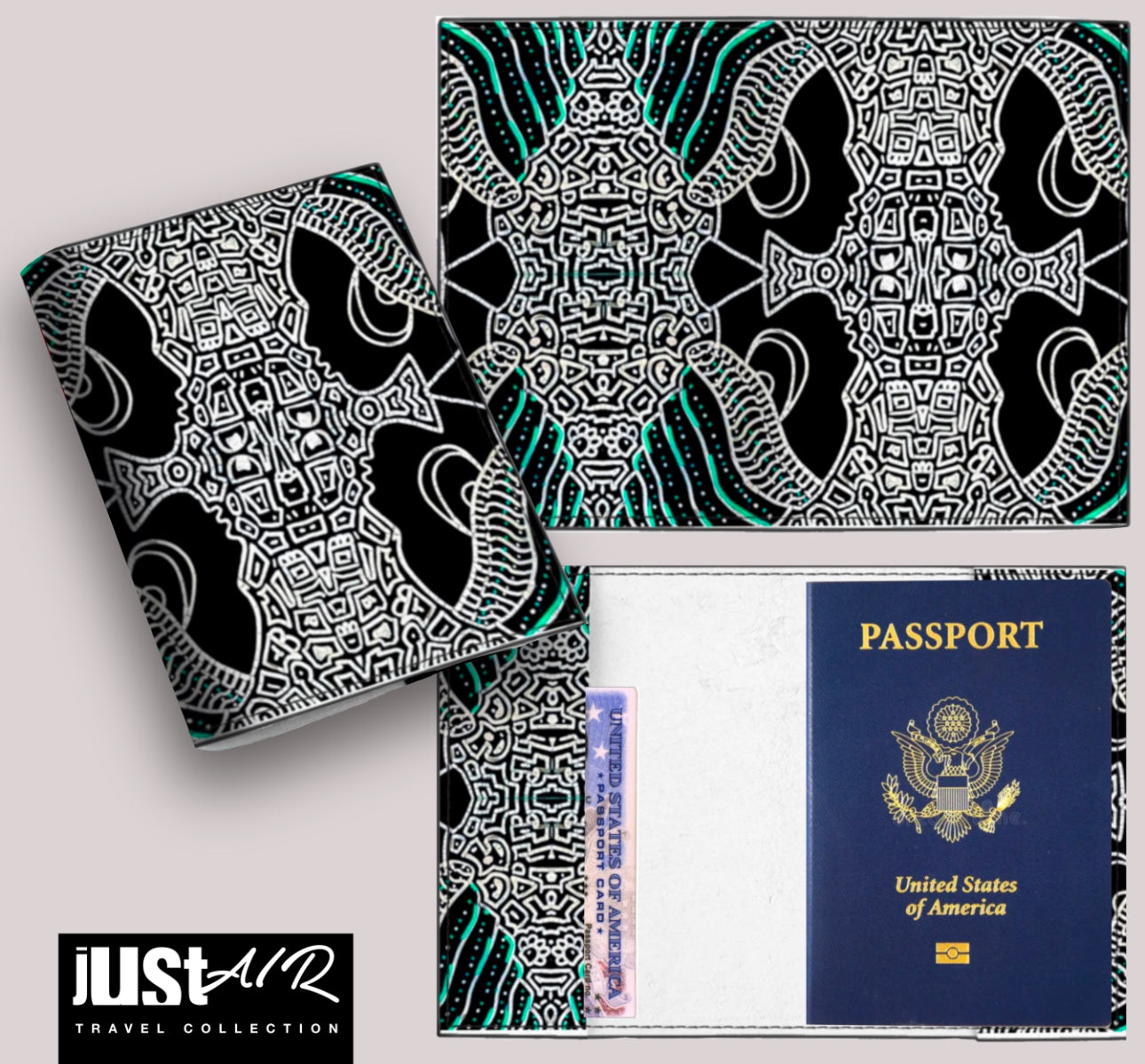 (JUST HERITAGE) Passport Cover