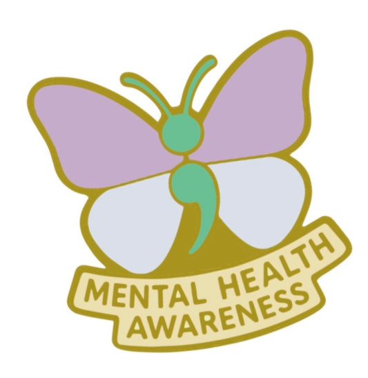 Semi Colon (Mental Health Awareness) Lapel Pin