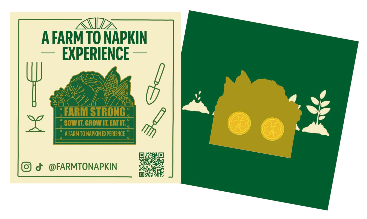 Farm Strong Lapel Pin